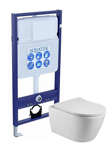 Aquatek  SET AQUATEK БЕТТА Биде подвесное