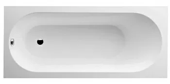 Villeroy & Boch UBQ177OBE2V-01 Oberon Ванна квариловая 170х70 см, с ножками, вкл. сверло для перелива, альпийский белый (White Alpin)