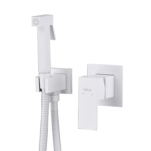 Abber Daheim AF8225W Смеситель с гигиеническим душем