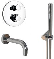 Paini 78CRSET26911THBATH Cox Комплект на 2 потребителя с термостатом, для ванны с ручным душем, хром