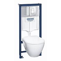 Grohe  39186000 Комплект: Унитаз, Инсталляция, Кнопка смыва