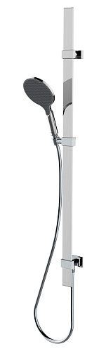 Bossini D48086.030 Apice Душевой комплект с ручным душем, держателем, шланговым подсоединением и шлангом, хром