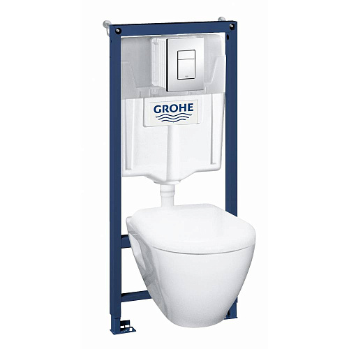 Grohe  39186000 Комплект: Унитаз, Инсталляция, Кнопка смыва