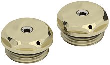 Сунержа 020-1200-0000 Спускной клапан d 25 мм / G 1/2" НР / 2 шт., шампань