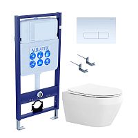 Aquatek Лея SET AQUATEK ЛЕЯ cm-013 4в1 Инсталляция с подвесным унитазом Aquatek Лея SET AQUATEK ЛЕЯ cm-013 4в1 Инсталляция с подвесным унитазом