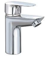 Aquame AQMP6111 Prato Смеситель для раковины, со сливным гарнитуром, хром