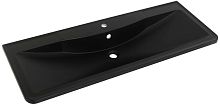 BelBagno BB1200/455-LV-ART-ALR-NERO Раковина из искусственного камня 120х45.5 см, черный матовый