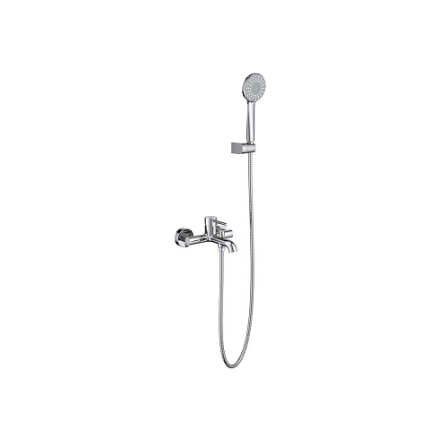 Aquatek AQ1349CR Европа Смеситель для ванны с душевым набором, хром Aquatek AQ1349CR Европа Смеситель для ванны с душевым набором, хром