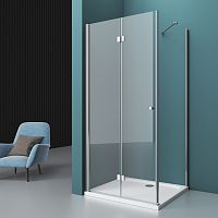 BelBagno ALBANO-ASH-1-100/80-C-Cr Душевой уголок