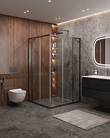 Cezares MOLVENO MOLVENO-AH-22-130/120-C-GM-IV Душевой уголок