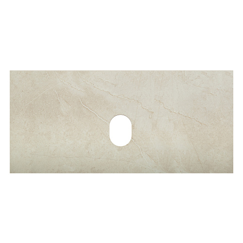 BelBagno KEP-100-MCO-W0 Marmo Столешница 100 см из керамогранита, Crema Opaco (кремовый матовый) купить  в интернет-магазине Сквирел