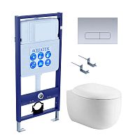 Aquatek Альтаир SET AQUATEK АЛЬТАИР cm-014 4в1 Инсталляция с подвесным унитазом Aquatek Альтаир SET AQUATEK АЛЬТАИР cm-014 4в1 Инсталляция с подвесным унитазом