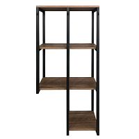 Comforty 00-00000829 Порто Стеллаж подвесной 50 см, дуб темно-коричневый