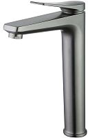 Lemark LM3709GM Bronx Смеситель для раковины, графит