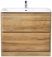 BelBagno ALBANO-800-2C-PIA-RR База под раковину 80х45 см, напольная, Rovere Rustico (дуб Rustico)
