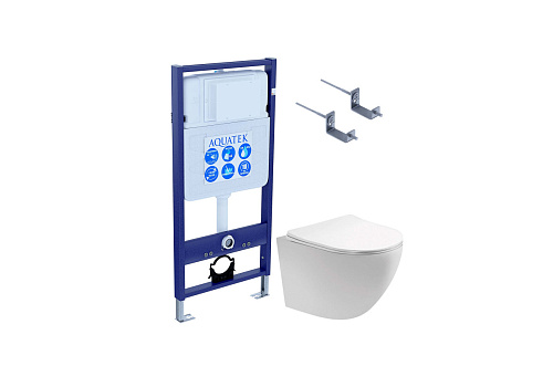 Aquatek ЕВРОПА SET AQUATEK ЕВРОПА T-KKI2 Инсталляция с подвесным унитазом Aquatek ЕВРОПА SET AQUATEK ЕВРОПА T-KKI2 Инсталляция с подвесным унитазом