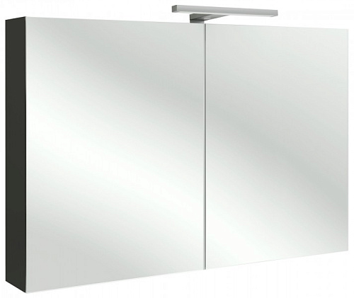 Jacob Delafon EB1365-N21 зеркальный шкаф со светодиодной подсветкой /100x14,3x65/(серый титан) купить  в интернет-магазине Сквирел