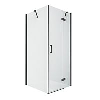 New Trendy NEW RENOMA Black D-0202A/D-0112B Душевое ограждение купить недорого в интернет-магазине Сквирел