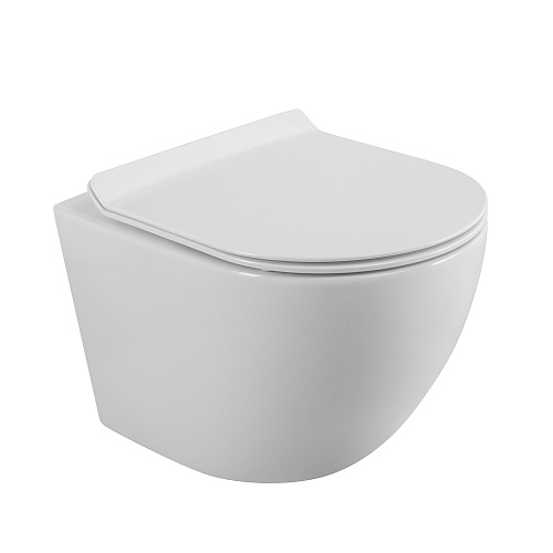 BelBagno SFERA-R BB046CHR/BB076SC Комплект Унитаз+Сиденье