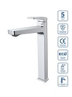 BelBagno ARDENTE ARDENTE-LMC-CRM-W0 Смеситель для накладной раковины
