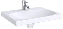 Geberit 500.629.01.2 Acanto Раковина с отверстием 60х48 см, белая