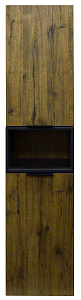 Azario CS00080417 Gris Шкаф-пенал подвесной, 40х160 см, дуб веллингтон