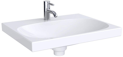 Geberit 500.629.01.2 Acanto Раковина с отверстием 60х48 см, белая
