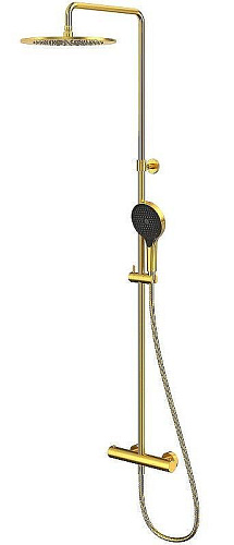 Whitecross Y Y1254TOPGLB Душевая стойка с термостатом Whitecross Y Y1254TOPGLB Душевая стойка с термостатом