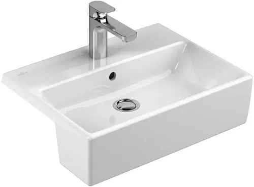 Villeroy & Boch 41335501 Memento Раковина полувстраиваемая 55х42 см, альпийский белый (White Alpin)