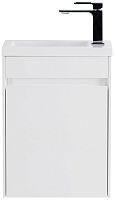 BelBagno PIETRA MINI-400-1A-SO-BL-L База под раковину 40х22 см, подвесная, Bianco Lucido (белый глянец)