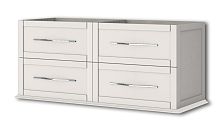 Cezares 54954 Tiffany Тумба под раковину, белый купить  в интернет-магазине Сквирел