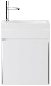 BelBagno PIETRA MINI-460-1A-SO-BL-R База под раковину 45х26 см, подвесная, Bianco Lucido (белый глянец)