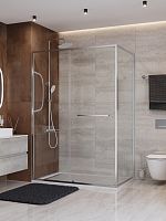 Cezares LUX LUX-AH-FS-11-130/100-C-CR Душевой уголок