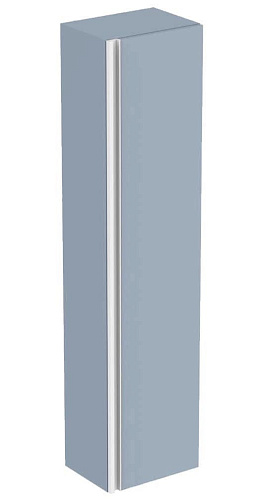 Ideal Standard T0054WI Tesi Пенал для подвесного монтажа 40х170 см, Matt Avio (серо-голубой матовый/ручка - светло-серый матовый)