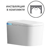 Abber Rechteck AC1216S-AC0101P2 Инсталляция с подвесным унитазом