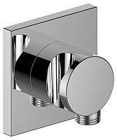 Keuco 59592010002 IXMO Вывод для шланга с держателем душевой лейки DN 15, хром