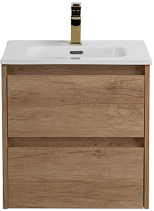 BelBagno KRAFT-500-2C-SO-RNN База под раковину 50х46 см, подвесная, Rovere Nebrasca Nature (натуральный дуб Небраска)