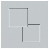 KKPol SPP/181/0/K Uni P02 Смывная клавиша для инсталляции, хром