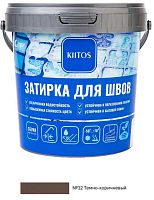 Kiitos №32 темно-коричневый 1 кг Цементная затирка