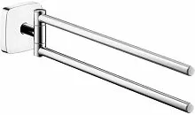 Hansgrohe PuraVida 41512000 Полотенцедержатель купить  в интернет-магазине Сквирел