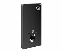 WasserKraft 86TLT.040.PE.BL Naab Пристенный модуль системы инсталляции для унитазов, черный