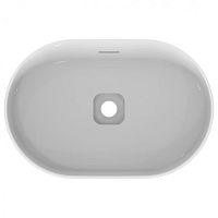 Ideal Standard T360401 Strada II Oval Vessel Раковина накладная 60х40 см, без отверстия под смеситель, Euro White (евробелый)