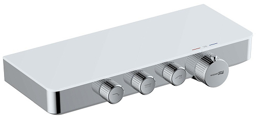 WasserKraft 8599 Thermo Mindel Смеситель для ванны/душа термостатический, хромоникелевое покрытие