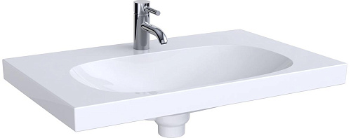 Geberit 500.630.01.2 Acanto Раковина с отверстием 75х48 см, белая