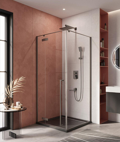 Cezares LINER LINER-A-1-90-C-GM-L Душевой уголок