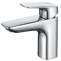 Aquatek AQ1010CR Вега Смеситель для раковины, без донного клапана, хром