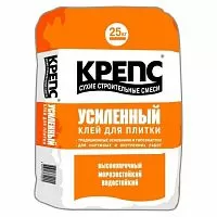 Крепс Усиленный Клей на цементной основе