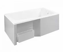 Jacob Delafon E6D067-00 Bain-Douche Malice Панель для ванны 160 см фронтальная/боковая