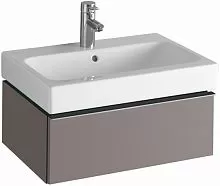 Geberit iCon 840262000 Шкафчик под раковину 595x240x477 мм платина, глянец, лак купить  в интернет-магазине Сквирел