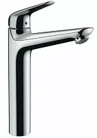 Hansgrohe 71124000 Novus Смеситель для раковины, без донного клапана, хром